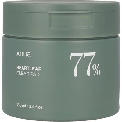 ANUA Heartleaf 77% Dischete Tonice Calmante si Exfoliante - Hidratare si Control Sebum, 160ml/ 70 buc