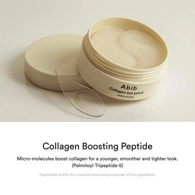 Abib - Collagen Eye Patch Jericho Rose Jelly, 60 bucati